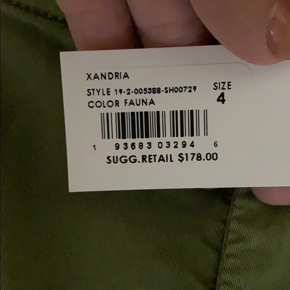 NWT Joie high rise paper bag shorts - Picture 11 of 13